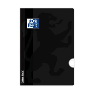 CADERNO A4 PAUTADO CAPA PRETA